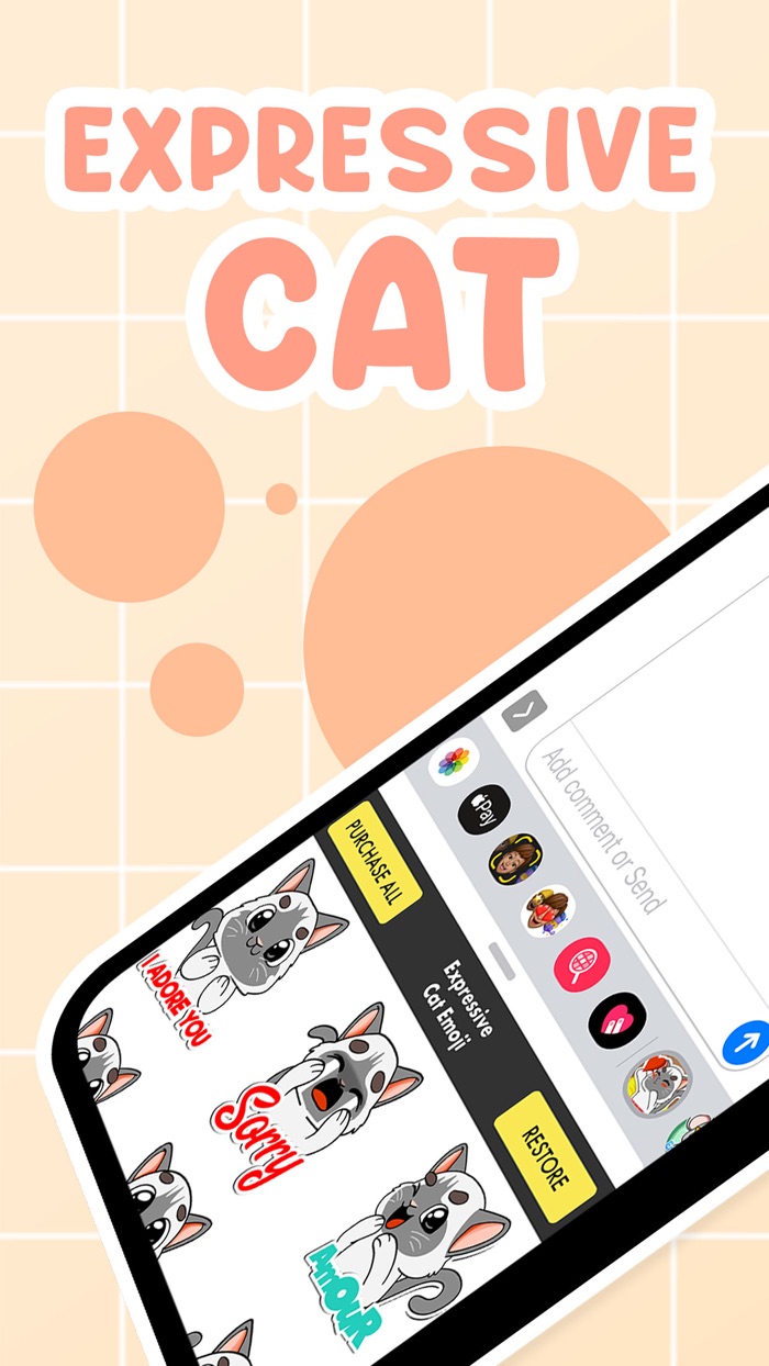 Expressive Cat Emoji