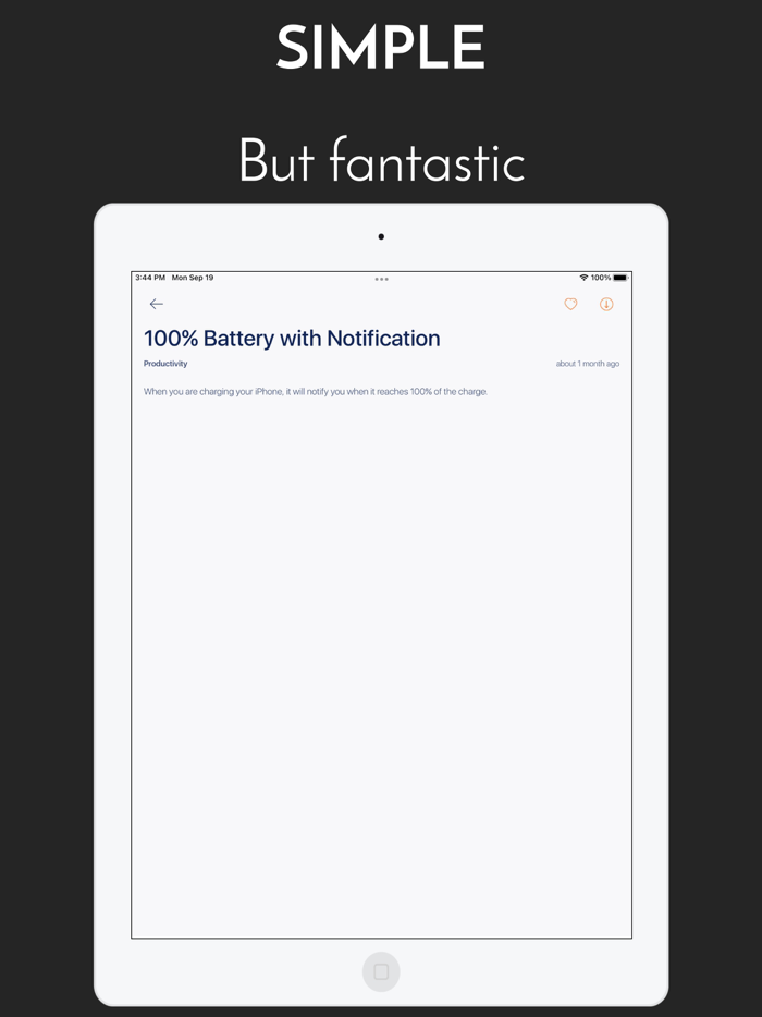 App for Shortcuts by iPhone