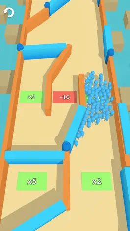 Game screenshot Crowded Maze! apk