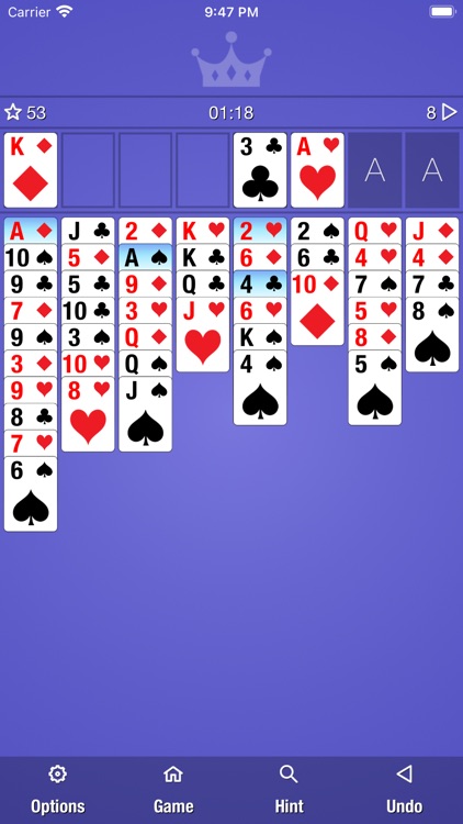 Simple Freecell Solitaire screenshot-3