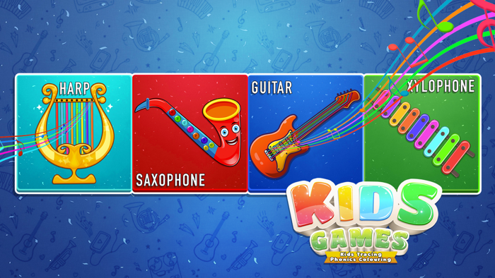 Kids Tracing-Phonics-Coloring