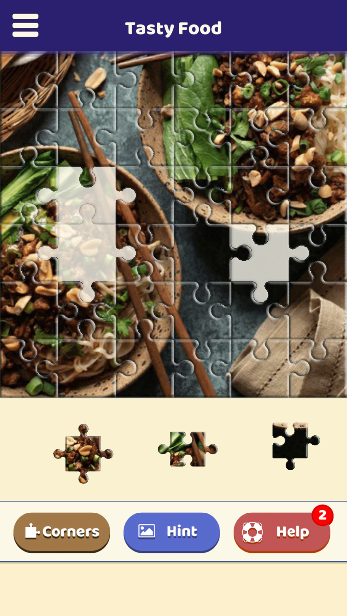 Tasty Food Puzzle