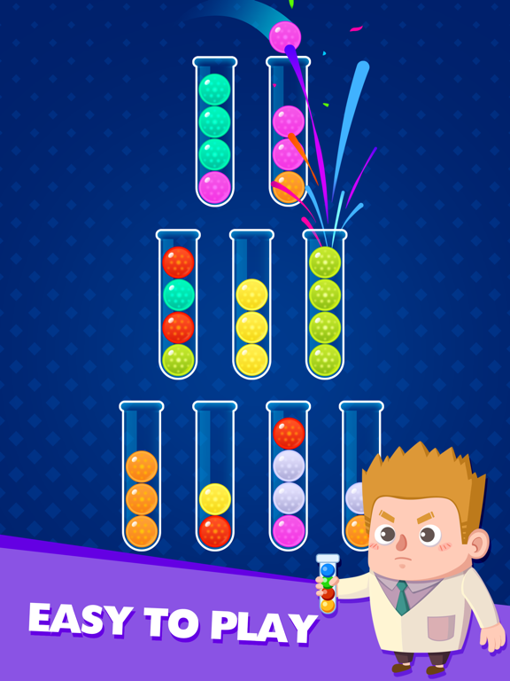 Colored Ball Sort Puzzle screenshot 3