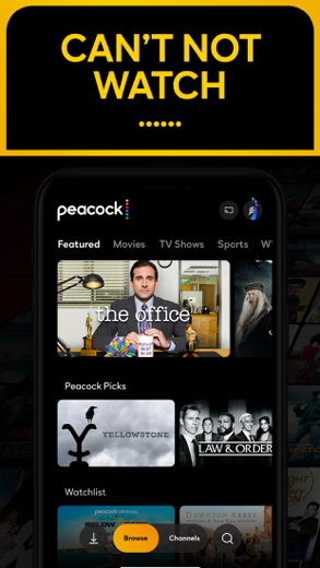 Peacock TV 스크린샷 1