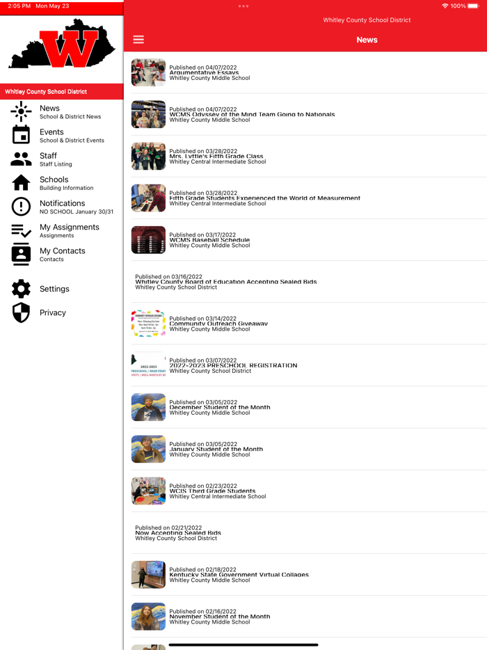 Whitley County Schools