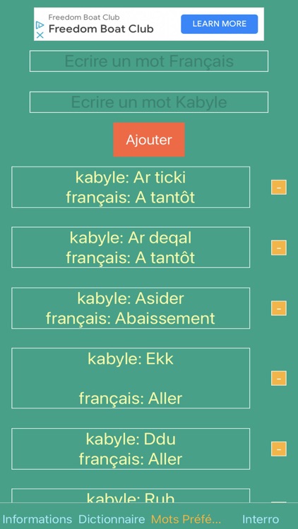 Dictionnaire Kabyle-Français