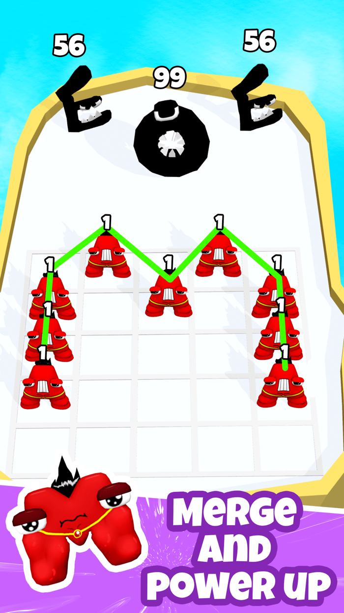 Merge Super Alphabet Vs F Lore