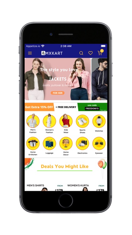 Amxkart India - Fashion App