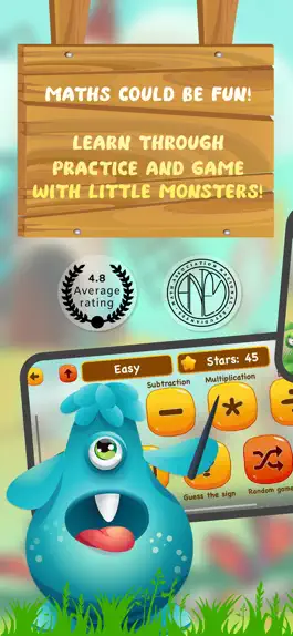 Game screenshot Math Learning - Monster Games mod apk