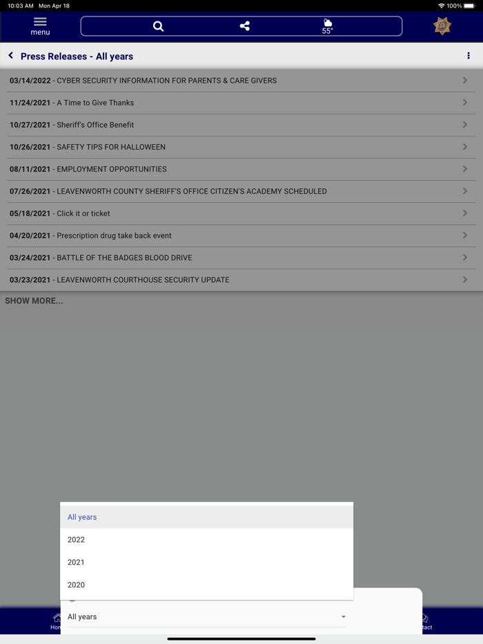 Leavenworth County KS Sheriff