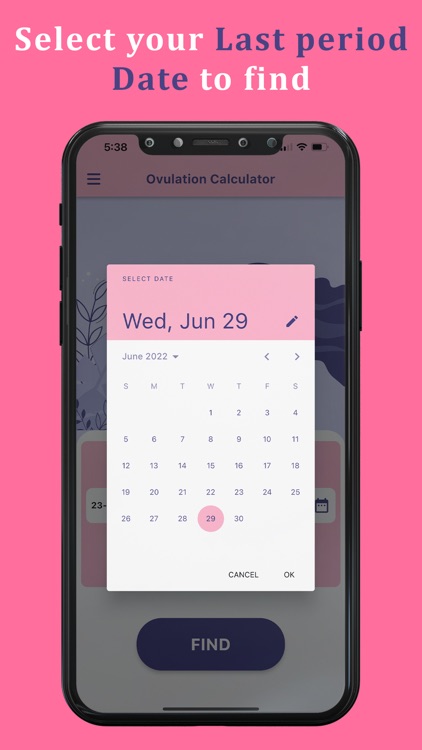 Ovulation + Period Tracker App
