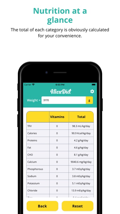 NICUDiet screenshot-4