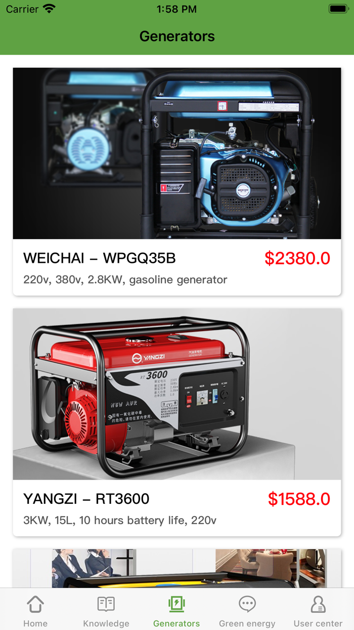 Energy conversion leasing