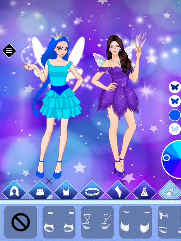 Magic Fairy Butterfly Dress up screenshot 2