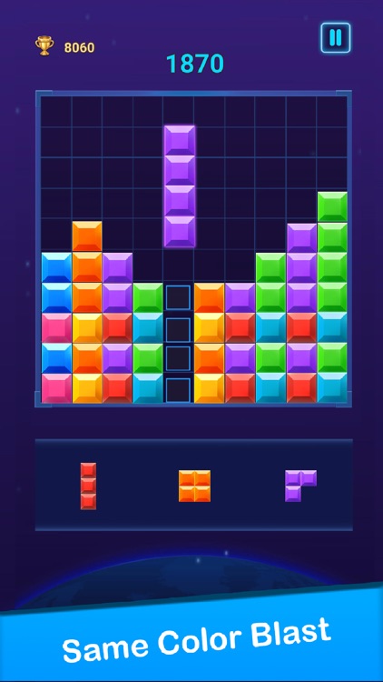 Block Games - Tetris style Block Puzzle Games 