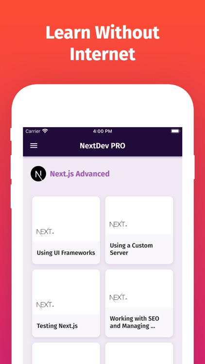 Learn Next.js Offline [PRO] screenshot-6