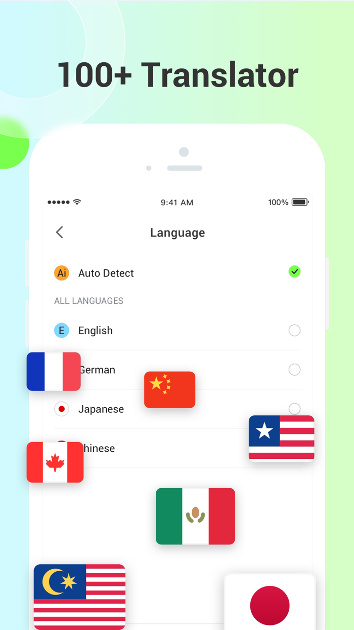 100Translator - OCR  TEXT