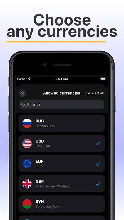 Currency converter・rate money screenshot-3