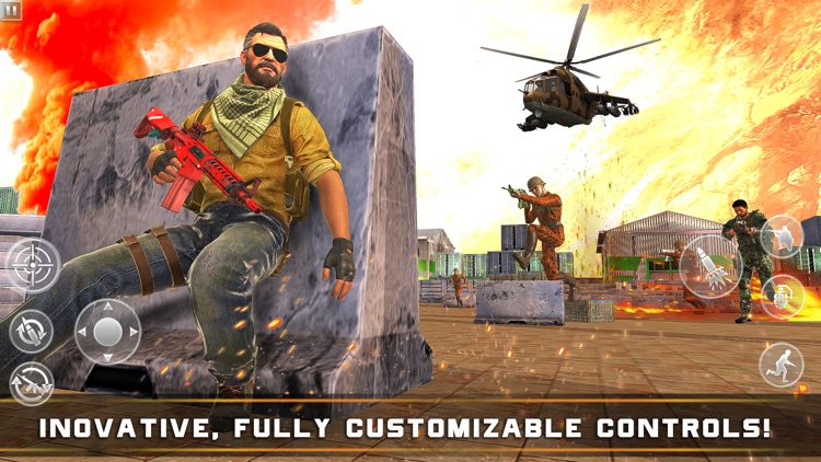 FPS Commando War: Gun Games screenshot-3