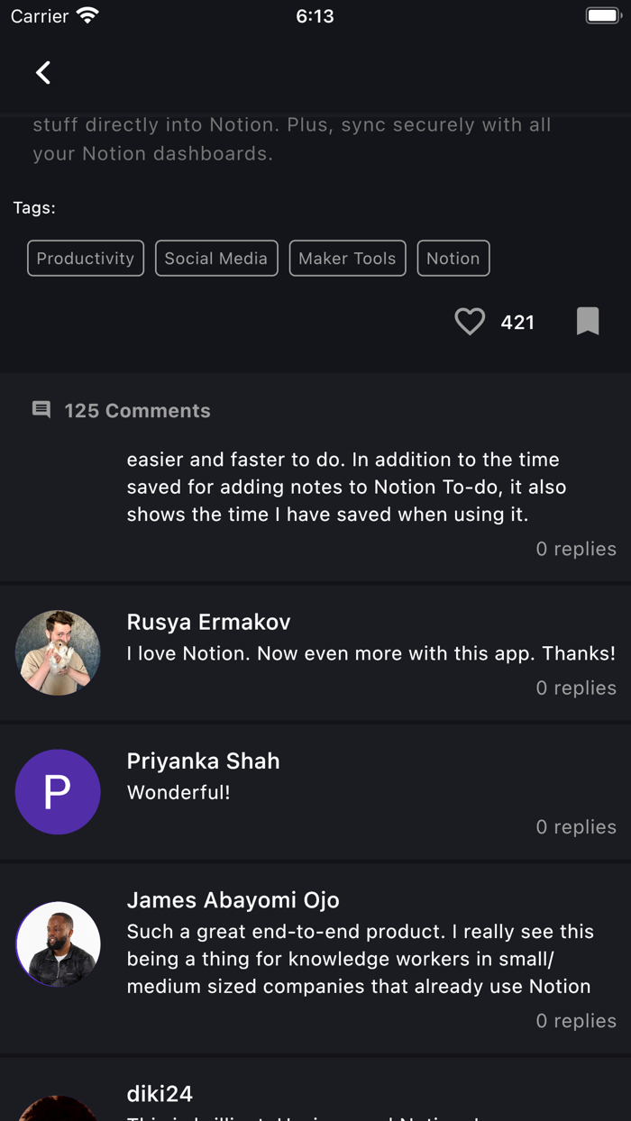Makers for Product Hunt