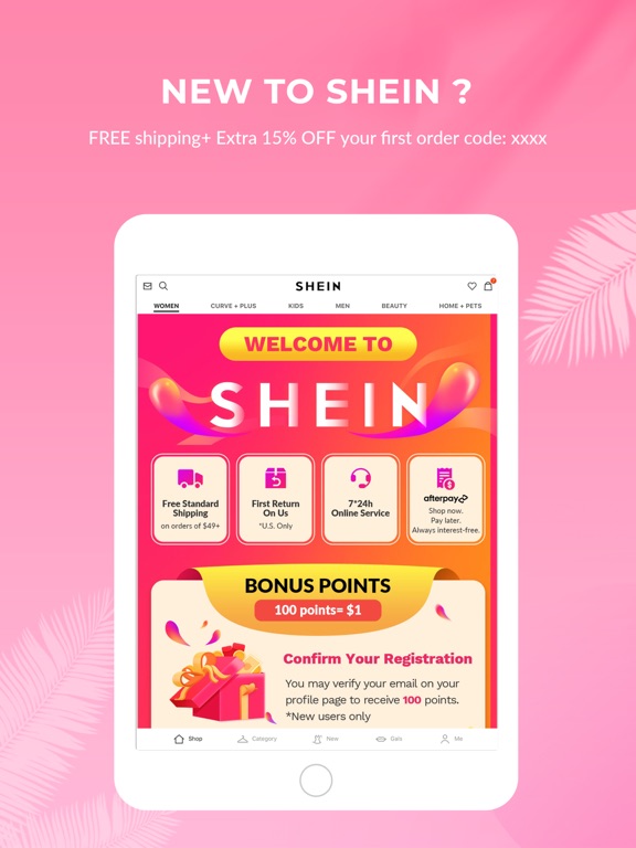 SHEIN - Online Fashion Ipad images
