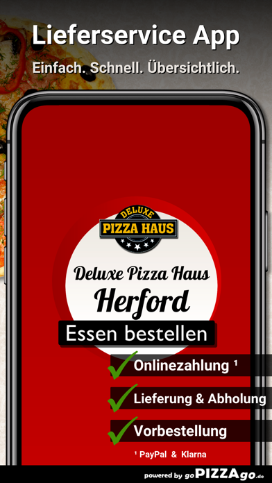 Deluxe Pizza Haus Herford screenshot 1