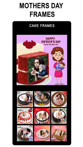 Game screenshot Mother's Day Photo Frames Cake apk