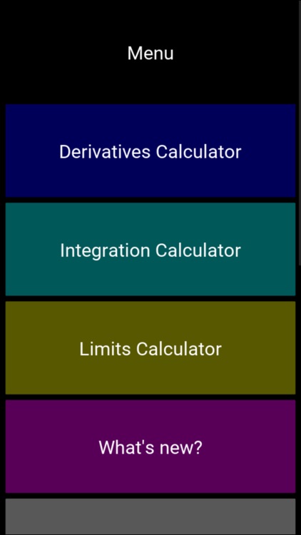 Calculus Calculators