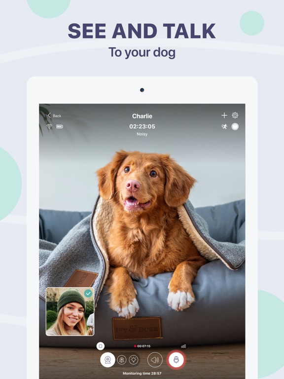 Dog Monitor Buddy & Pet cam screenshot 3