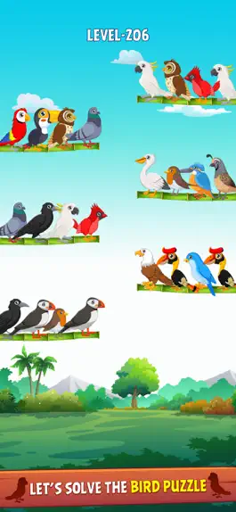 Game screenshot Bird Sort Puzzle Game mod apk