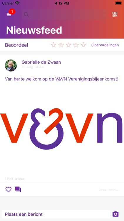 V&VN Verenigingsbijeenkomst