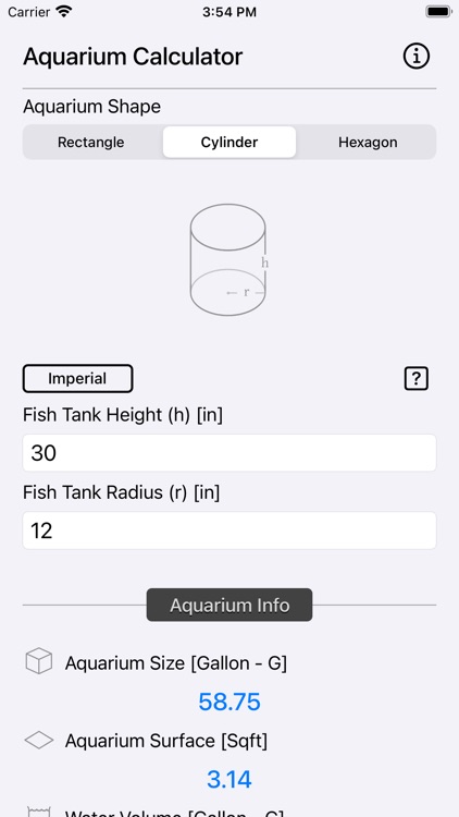 Aquarium Calculator Plus screenshot-6