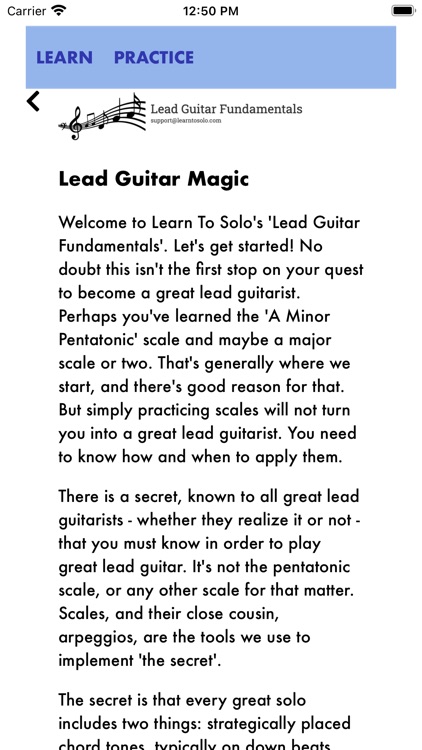 Lead Guitar Fundamentals screenshot-0