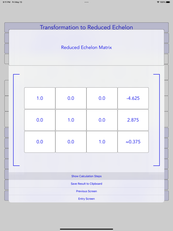 Matrix Solver Step by Step screenshot 13