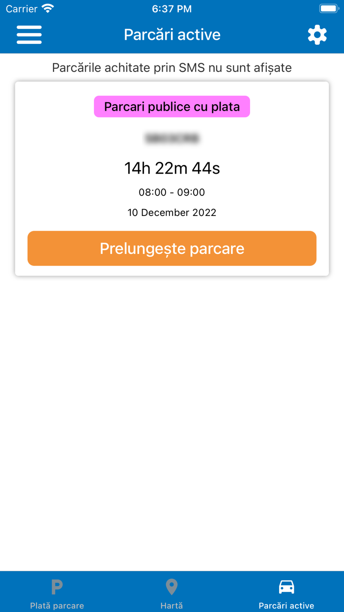 Parcare Vatra Dornei