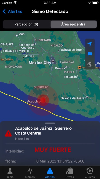 SASSLA: Alerta Sísmica screenshot-3