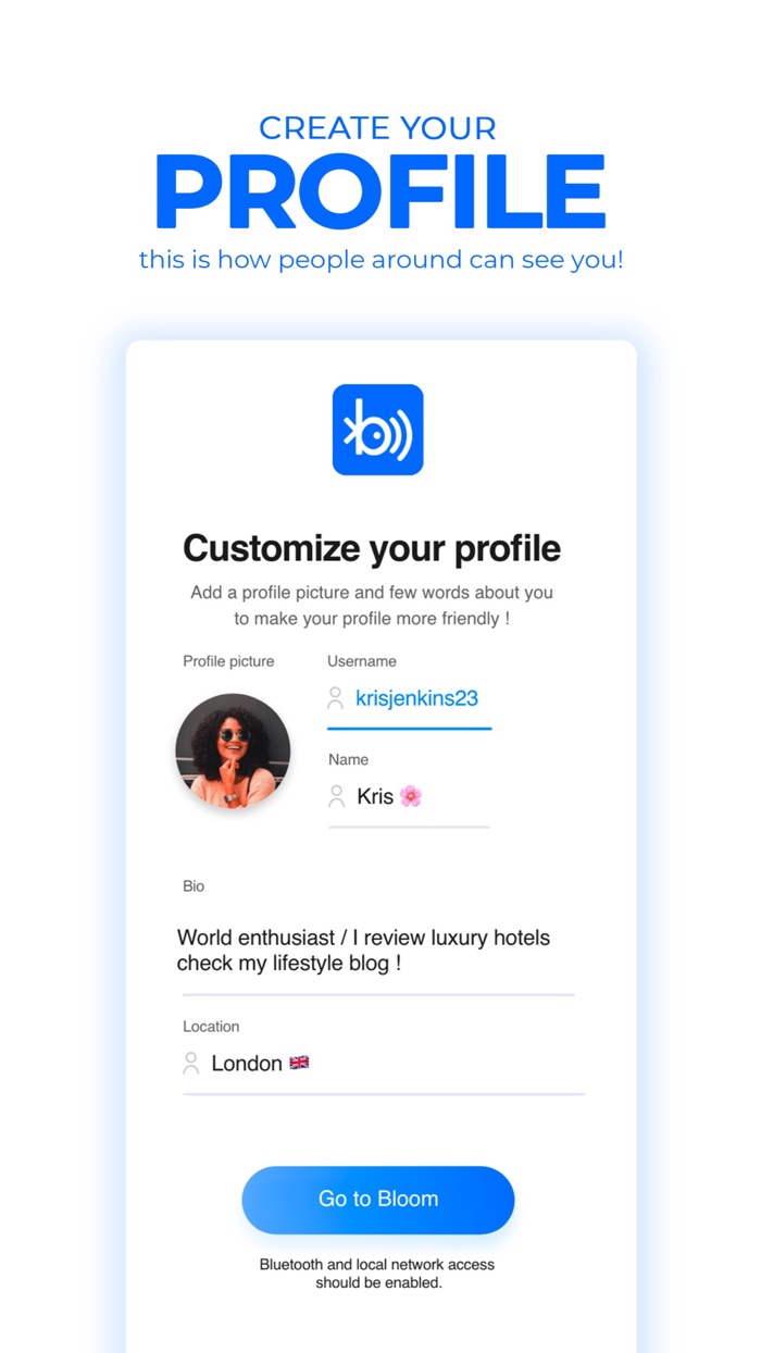 Bloom - Chat, Story  Room