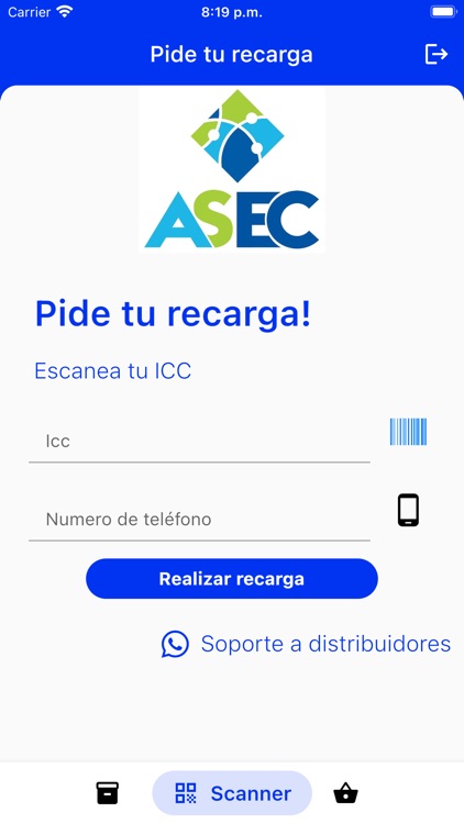 Recargas Asec