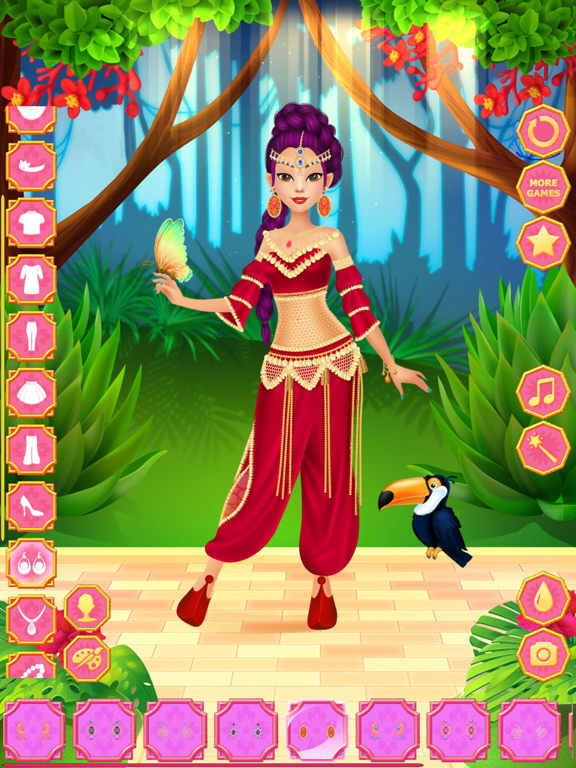 Arabian Princess Dress Up Game screenshot 4