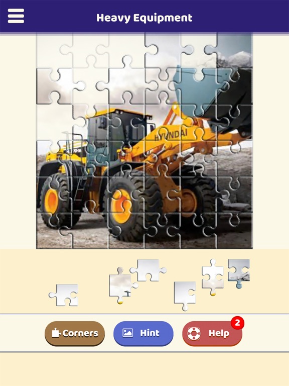 Heavy Equipment Puzzle screenshot 4