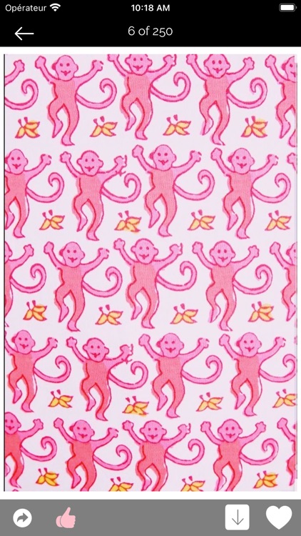 Download Preppy Lip In Cute Cheetah Print Wallpaper