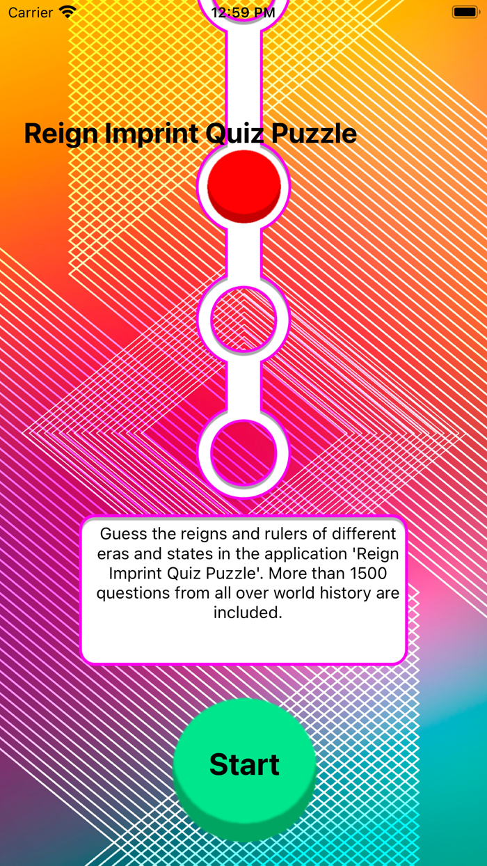 Reign Imprint Quiz Puzzle