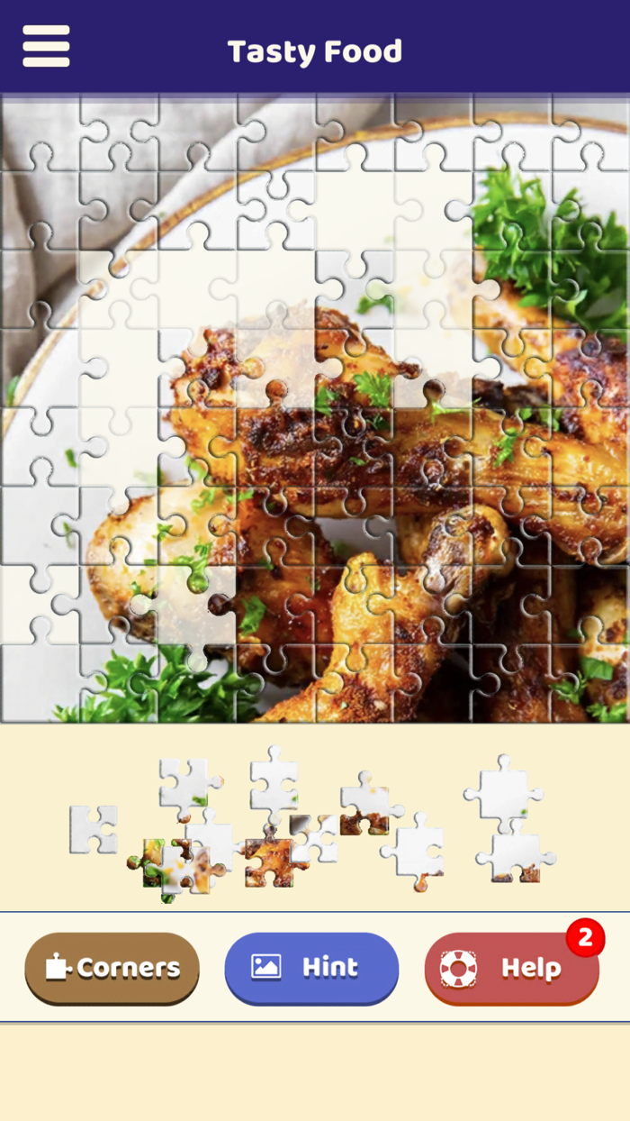 Tasty Food Puzzle