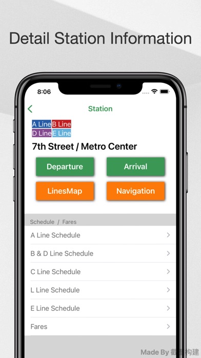 Los Angeles Metro Guide screenshot 4