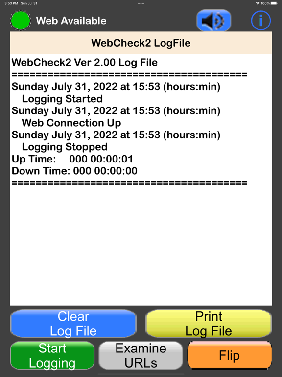 WebCheck2 screenshot 2