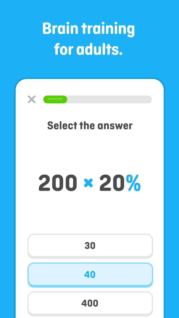 Duolingo Math Learn, Practice