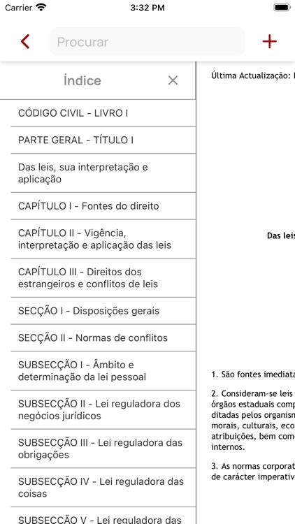 Códigos de Direito screenshot-3