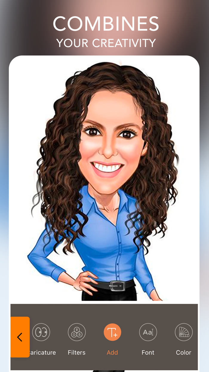 Cartoon Caricature Blend Pic