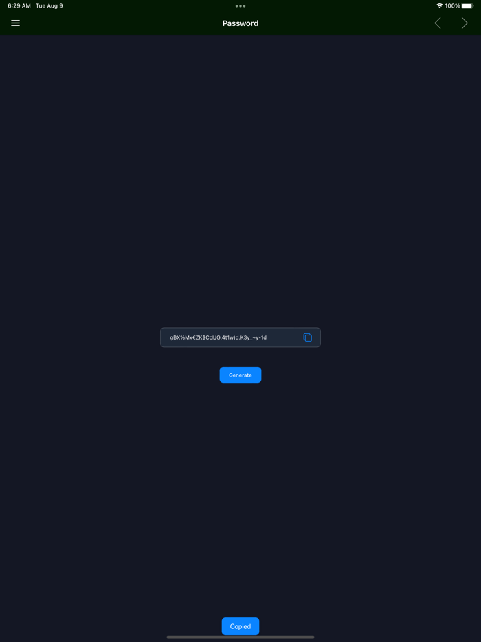 Password Generator and tools