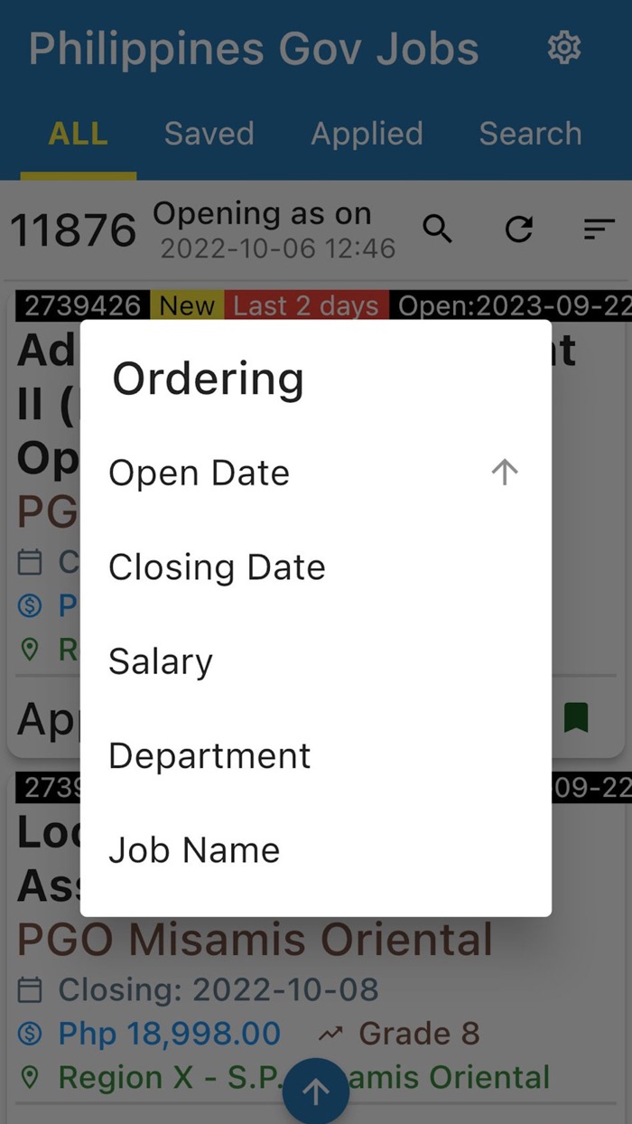 Philippines Gov Jobs